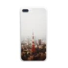 ザキの今だから東京タワー Clear Smartphone Case