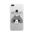 ねこネコ猫cat. 偉人∞のはちわれ Clear Smartphone Case