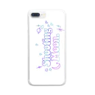dol’s office のShooting Moon Fantasy Edit White ver  Clear Smartphone Case