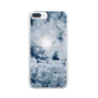 いつかの景色のBlue Moon Sky Clear Smartphone Case