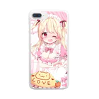 るみぴゃん屋の萌え萌えきゅん Clear Smartphone Case