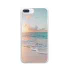 belilakkaのsun on the sea Clear Smartphone Case