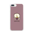 シメサバさんのお店のパン人 Clear Smartphone Case