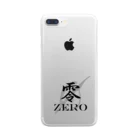 ZERO Official shopの国際零流護身術　零公式アイテム クリアスマホケース