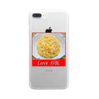 39SのLove 炒飯 Clear Smartphone Case