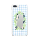 山田デイジーのペンギン×キウイ×おめかし Clear Smartphone Case