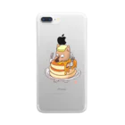 絵描きのやまちゃんのホットケーキとガク Clear Smartphone Case