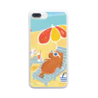 capybarashaのカピバラリゾート Clear Smartphone Case