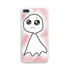 ぱんぱんぱんち🐼のてるてるぴえん Clear Smartphone Case