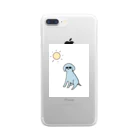 Ogata Dogs.のSummer Retriever Clear Smartphone Case