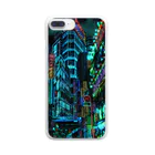 aero_acidのcyberpunk  tokyo Clear Smartphone Case