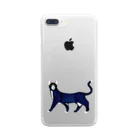 segasworksのハチワレねこ Clear Smartphone Case