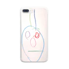 もずくの３歳児の絵 Clear Smartphone Case