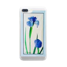 アトリエひろの花菖蒲 Clear Smartphone Case