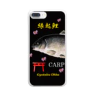 G-HERRINGの縁起鯉！（桜；CARP；鯉；KOI）あらゆる生命たちへ感謝をささげます。 クリアスマホケース