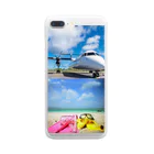 KRMSのsky beach Clear Smartphone Case