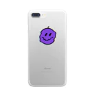 夜間飛行のsmile💜 Clear Smartphone Case