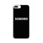 SOBORO createのSOBORO クリアスマホケース