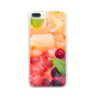 HOKO-ANのJelly from different fruits and berries2 Clear Smartphone Case