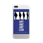 Bistro"g"MartのANTI DIET DIET CLUB Clear Smartphone Case