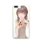 K/Dのoctober モンブラン Clear Smartphone Case