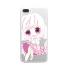 キューキャラの夢ちゃんグッズ！ Clear Smartphone Case