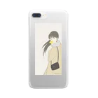 SLOWJAM（スロージャム）の銀杏 Clear Smartphone Case