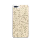 smartphone_PublicDoのBranch pattern 1872 Clear Smartphone Case