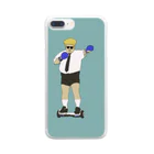 Drawings のデビルキック伯爵 Clear Smartphone Case