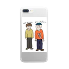 コーイチローのバカなビリー Clear Smartphone Case