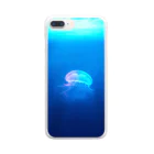 Milly＠ゆうまい工房の神秘的な海に漂うクラゲ Clear Smartphone Case