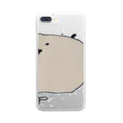 pug✩pugのぱぐのおやこ Clear Smartphone Case