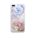 【ホラー専門店】ジルショップの上品な花々 Clear Smartphone Case