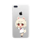 けもめんば♡のポメラニアンの女の子 Clear Smartphone Case