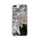 まこの見た景色の桜 Clear Smartphone Case