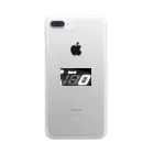 savageshadowのOne Eighty Zero White black Clear Smartphone Case