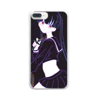 tinaの地雷女ちゃん Clear Smartphone Case