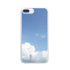 田舎の人の田舎の雲 Clear Smartphone Case