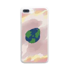 beautiful_earthの子供の地球 Clear Smartphone Case