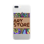 AryStoreのガラ柄LOGO Clear Smartphone Case