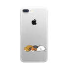 ふわにゃんshopのツチノコ☆キャッツ Clear Smartphone Case