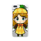 森のルーマのパイナップルちゃん Clear Smartphone Case