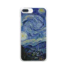 artgalleryのThe Starry Night Clear Smartphone Case