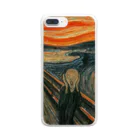 artgalleryのThe Scream Clear Smartphone Case