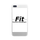 Fit_kawasakiのFitパーソナルジム公式グッズ クリアスマホケース