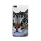 ねこやのキジトラねこ Clear Smartphone Case