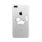 Kumikoの犬でふ Clear Smartphone Case