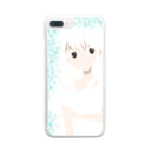 ゆめころ感謝祭の水色少女 Clear Smartphone Case