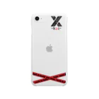 X-kai- from. ハイドロcrewのiPhoneSE(2,3Gen)/7/8用クリアケース クリアスマホケース