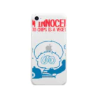 egu shopのinnocent chips Clear Smartphone Case